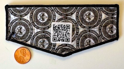 OA GILA LODGE 378 BSA YUCCA COUNCIL 2023 JAMBOREE EGYPTIAN KING TUT FLAP - Picture 4 of 4