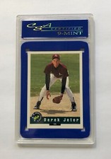 1992 Classic Draft Picks Derek Jeter #6 RC Rookie Graded CSA Mint 9 Yankees