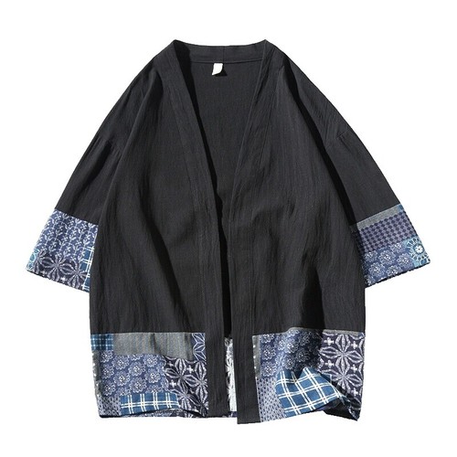 TODAYFUL Collarless Twill Jacket Women Black 38 Oversized