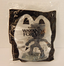 McDonalds Happy Meal Toy 2022 Black Panther Wakanda Forever 'Black Panther'  7