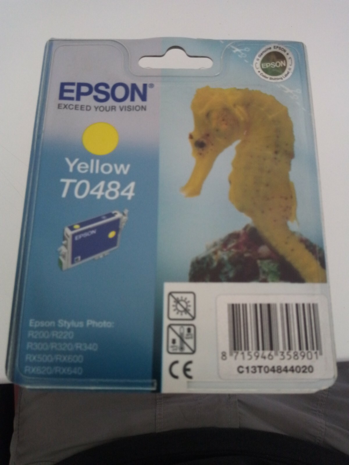 C13T04844020 Epson Cartuccia Giallo R300 Rx500 R200 Rx620