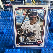 CHARLIE CONDON - 2024 Onyx Vintage Baseball - BASE - Georgia TOP PICK