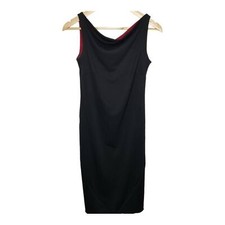 Express Dress 7/8 Sexy Sleeveless Bodycon Black