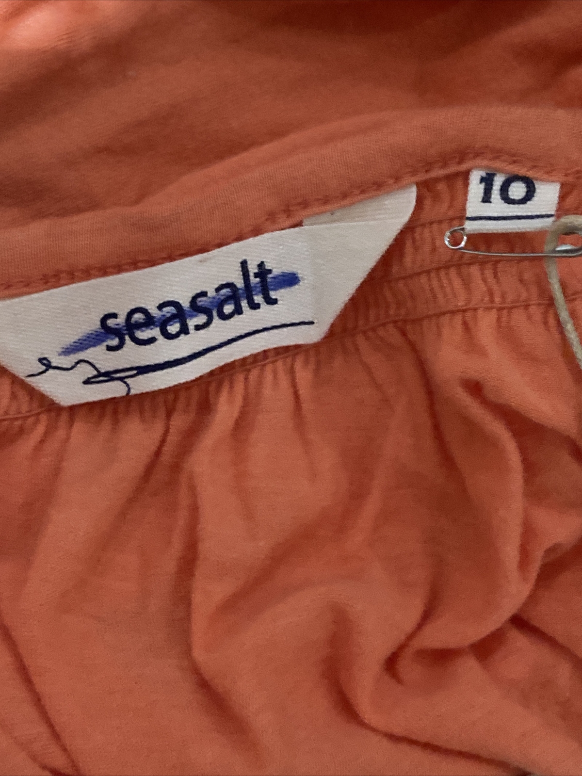 Seasalt "Keybridge" Apricot Cotton Top, Size 10 UK, BNWT 9