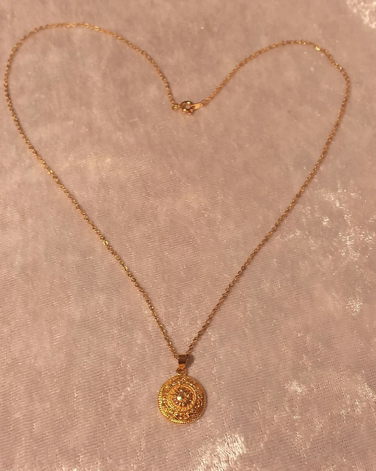 NEU! EDELMODESCHMUCK KETTE VERGOLDET MIT ANHÄNGER BUGOR COLLECTION  - Bild 3 von 4