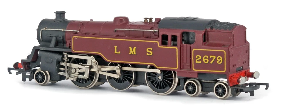 Vintage WRENN OO/HO W2219 2-6-4 TANK MOCOMOTIVE LMS road number #2679 - Image 3 of 4