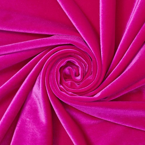 Stretch Velvet Polyester Spandex Heavyweight 60/61 Inch Fabric By The Yard - Picture 80 of 99