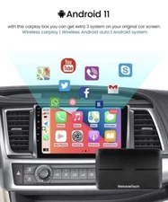 Carplay AI Box Multimedia Wireless CarPlay + Android Auto Netflix, YouTube, etc.