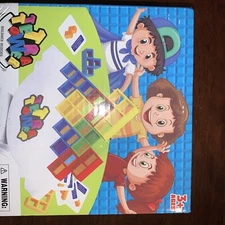 Tetra Tower Stacking Game, Fun Balance Building Blocks Board