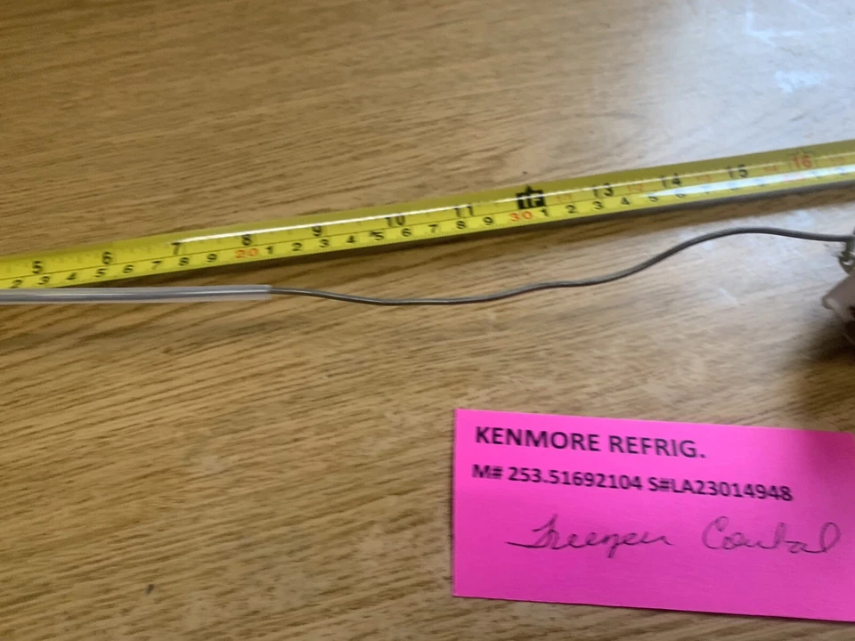 KENMORE REFRIGERADOR 253.51692104 Termostato Congelador Foto 4 de 4