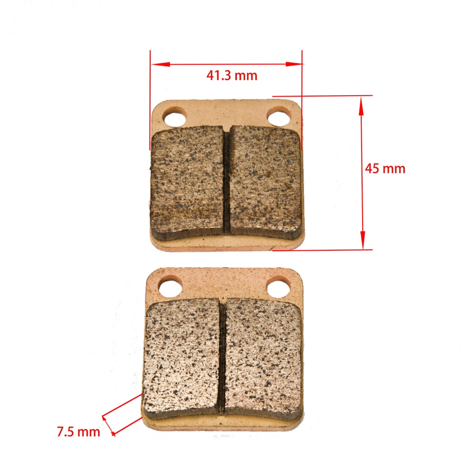 Front Sintered Brake Pads Fits Suzuki DR 250 SP 250 SP 200 DR 125 DR 200 - Imagem 2 de 2