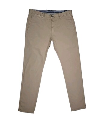 JOOP! Chino STEEN Slim Fit 35/32 Stretch Premium Beige Original *TOP*