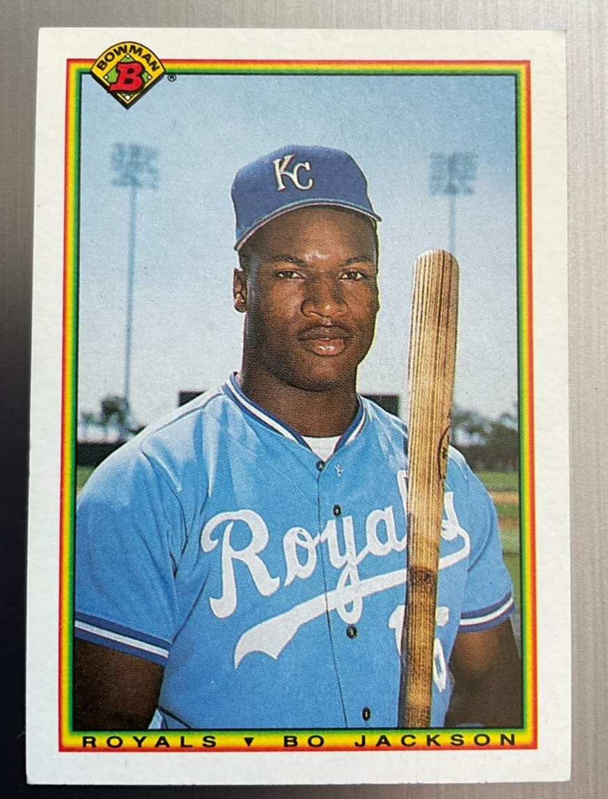 1990 Bowman Bo Jackson 378 Kansas City Royals eBay