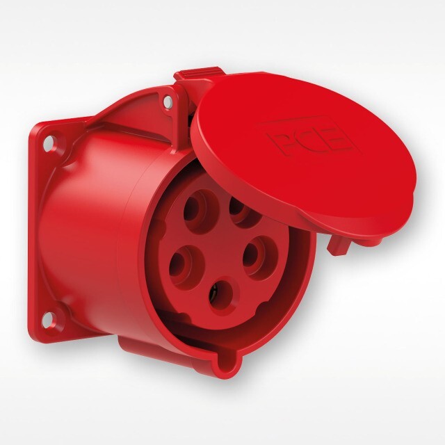 16A CEE Anbausteckdose IP44 gerade 5-polig - 16 A Steckdose PCE 315-6f7
