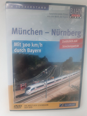 München - Nürnberg --  DVD -- Führerstandsmitfahrt - Im Führerstand - Cab Ride