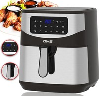 Dms 7L HeißLuftfritteuse Fritteuse HeißLuft Ofen Friteuse Digitale Edelstahl Xxl