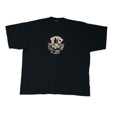Steve & Barrys Play Or Die, Las Vegas Nevada, Skull Black Jack Tee Shirt Sz XXL