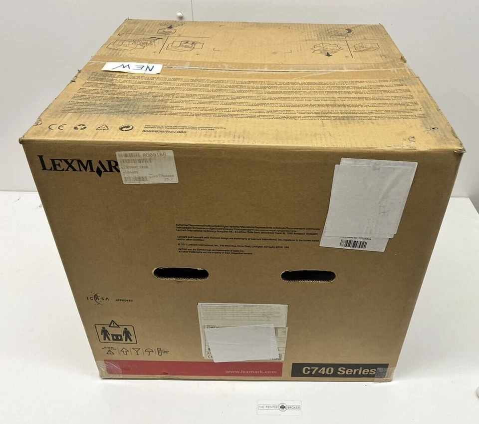 Lexmark C746N A4 Colour Laser Printer 41G0025 - Image 4 of 4