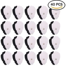 20/40/80 Snap On Replacement Electrode Pads For TENS Unit & Pulse Massager