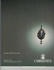 Christies - Antique and Fine Jewelry - Sept 13 1990