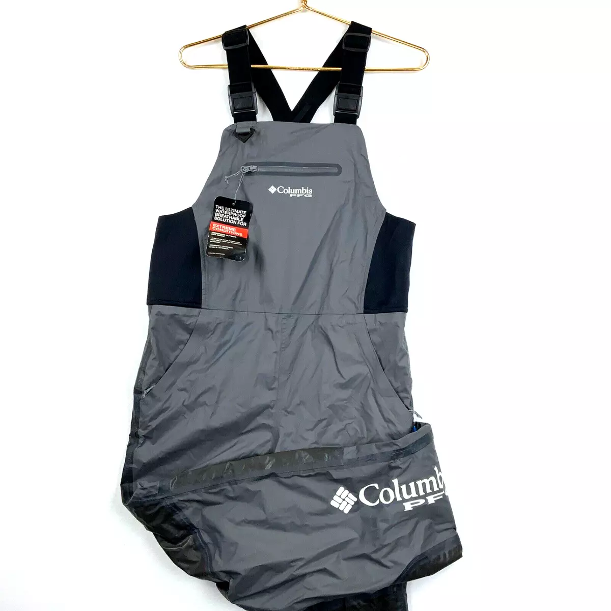 Columbia pfg sales rain bibs