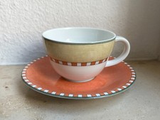 Villeroy & Boch Switch 2 Kaffeetasse mit Untertasse Unterteller Tasse MEHR GUT!