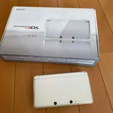 Nintendo 3DS White Handheld Console Portable with Box Japan model Good condition