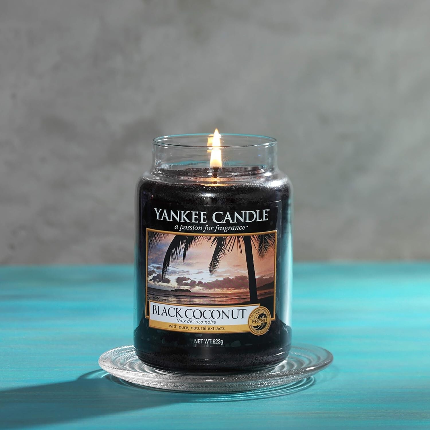 Yankee Candle Large jar 623g Brand New Black Coconut 150h Burn eBay