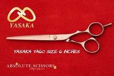 Yasaka HAIR scissors - shears YA 60 SEMI OFFSET SIZE 6 INCHES COBALT 440C