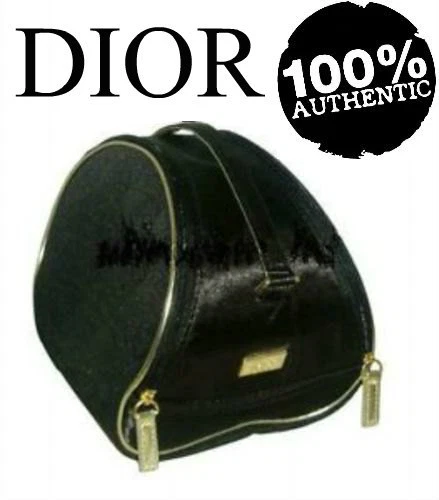 100 % AUTHENTIQUE LTD Edition DIOR Poison COUTURE BEAUTÉ ~ MAQUILLAGE ~ SAC NOIR VOYAGE