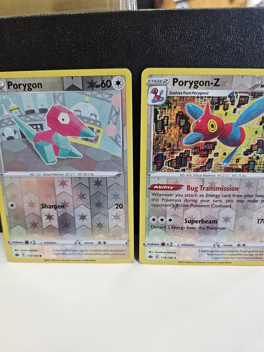 ¥¥¥ 1x Porygon-Z - 118/198 - Holo Rare - Sword & Shield