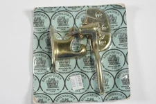 Renovators Supply Gate Door Cabinet Latch Brass NOS