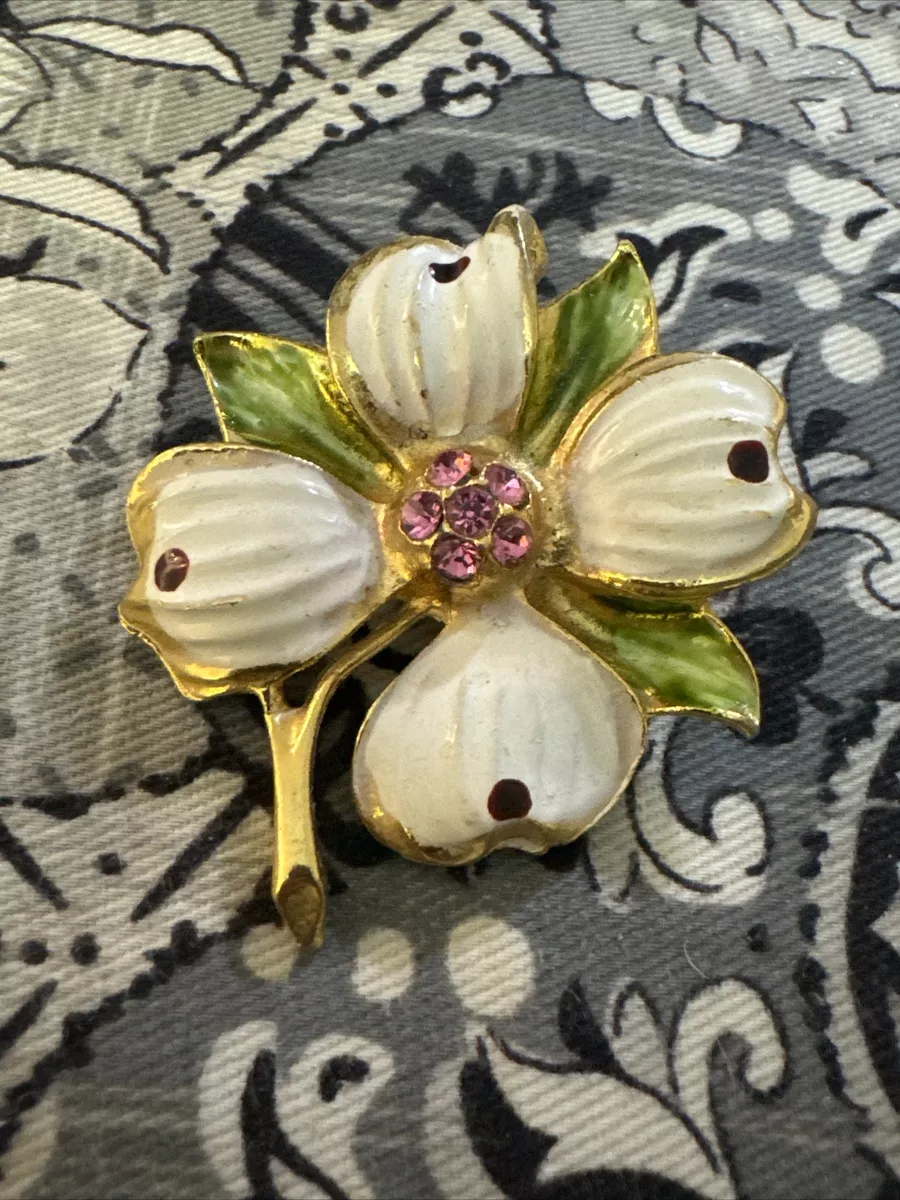 Floral brooch hotsell