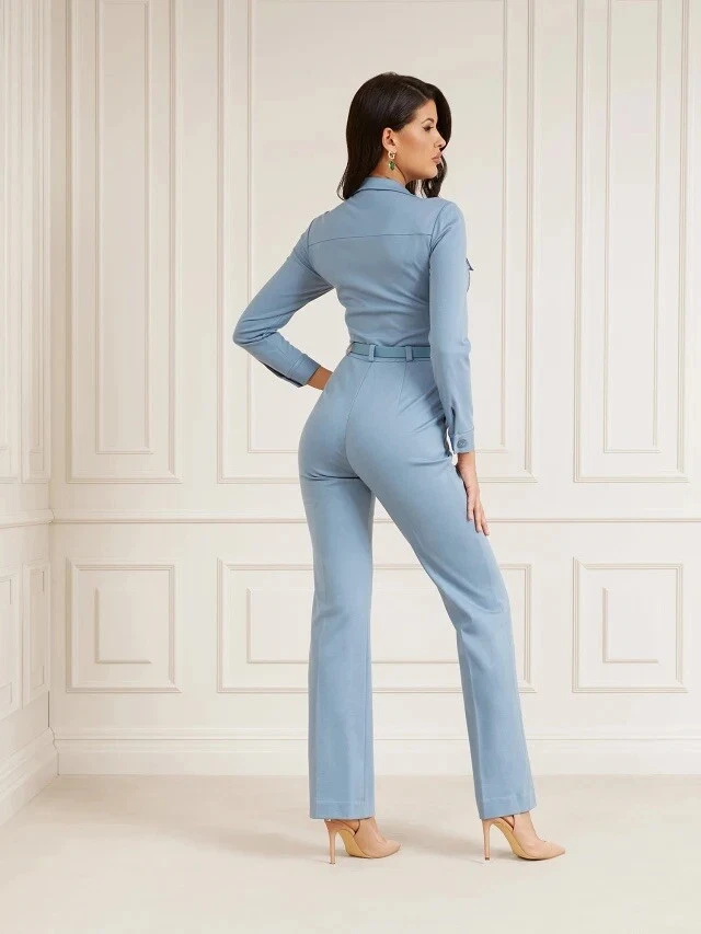 🖤🖤 全新带标签 Guess by Marciano 蓝色琼斯连身裤 4 码🖤🖤 — 第 3/4 张图片