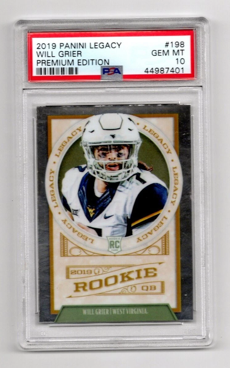 Will Grier Panini Legacy #198 Premium Edition