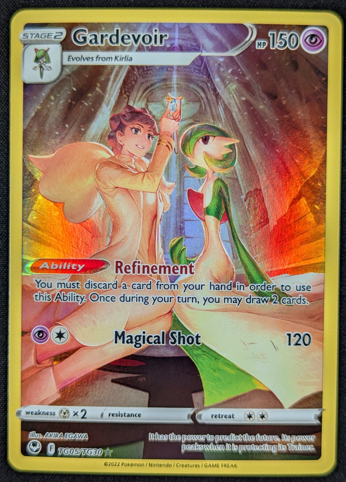 Gardevoir Silver Tempest Trainer Gallery Ultra Rare Pokemon Card TG05/TG30 (NM)