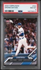 2024 Topps NOW MLB #584 SHOHEI OHTANI 1st Dodger in 40/40 Club PSA 8 (6912)