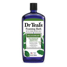 Foaming Bath with Pure Epsom Salt, Relax  Relief with Eucalyptus  Spearmint, 3