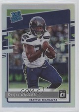 2020 Panini Donruss Optic Rated Rookies Holo Prizm DeeJay Dallas #195 0b3