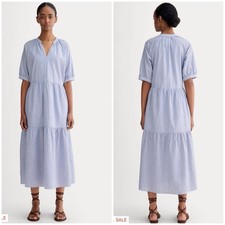 Everlane The Farmers market dress XXl striped midi Blue