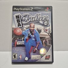 NBA Ballers Sony PlayStation 2 PS2 Black Label With Manual