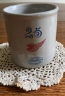 Red Wing Stoneware Advertising Crock 25 Gallon Mini Replica - 4" h x 3 3/4 w