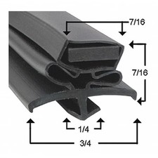True Manufacturing 810770 Door Gasket,30" X 68-1/8"