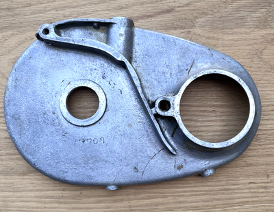 #ad Villiers Motorcycle Engine Type 37A Primary Crankcase Chain Cover Inner Piece $97.75
