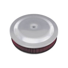 Summit Racing Stamped Aluminum Air Cleaner 14 Dia Round G3235