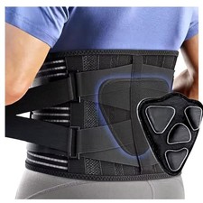 Faja lumbar para hombres y mujeres, cintur n de soporte lumbar para ci tica