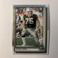 2025 Panini Donruss Howie Long #115 Football Card Oakland Raiders Nm