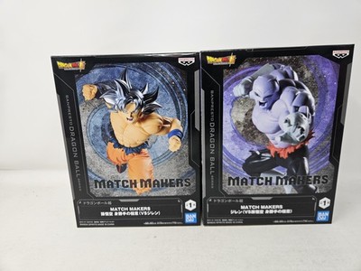 Banpresto Match Makers Dragon Ball Super Goku Jiren 2pc Figure Set