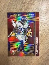 Dalvin Cook 2022 Panini Prestige Franchise Favorites #FF-12 Xtra Points Red /449