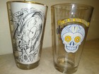 Lot Of Two Unique Modelo Pint Glasses — photo 1